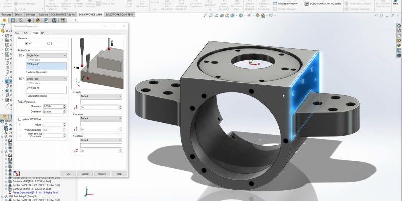 SOLIDWORKS CAM2020检验