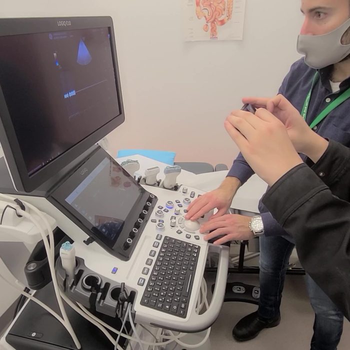 卡莫森学院的虚拟超声实验室