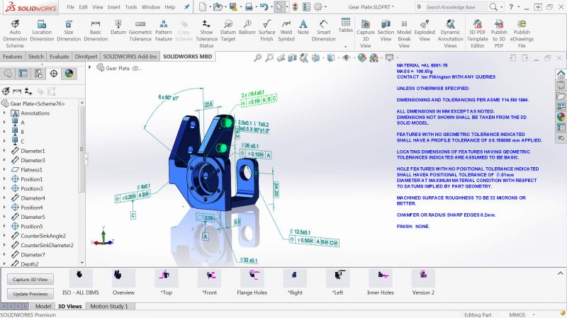 SOLIDWORKS MBD hth华体会全站app3 d数据