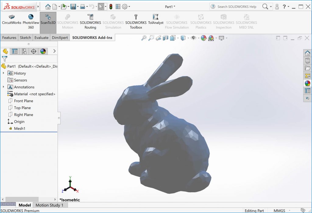 SOLIDWORKS ScanTohth华体会全站app3D示例