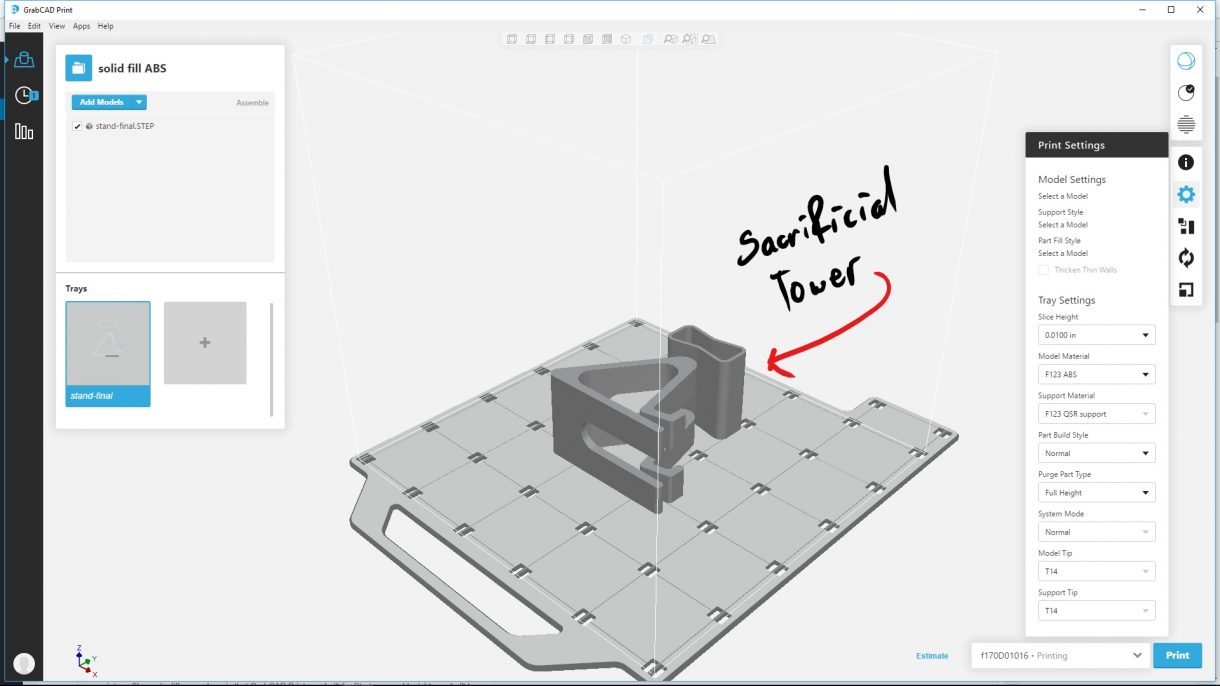 GrabCAD知道所选3D打印机是否需要吹扫参数hth华体会全站app