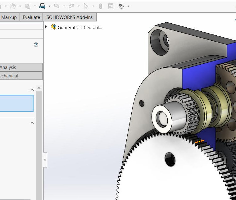 SOLIDWORKS Mate PropertyManager