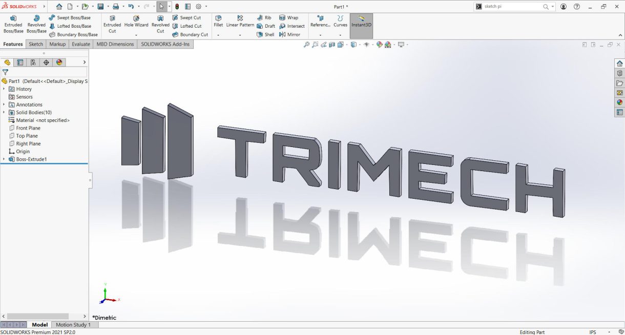 TriMech标志追踪