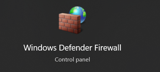 Windows防御防火墙