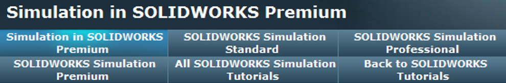 在solidworks premium中进行模拟